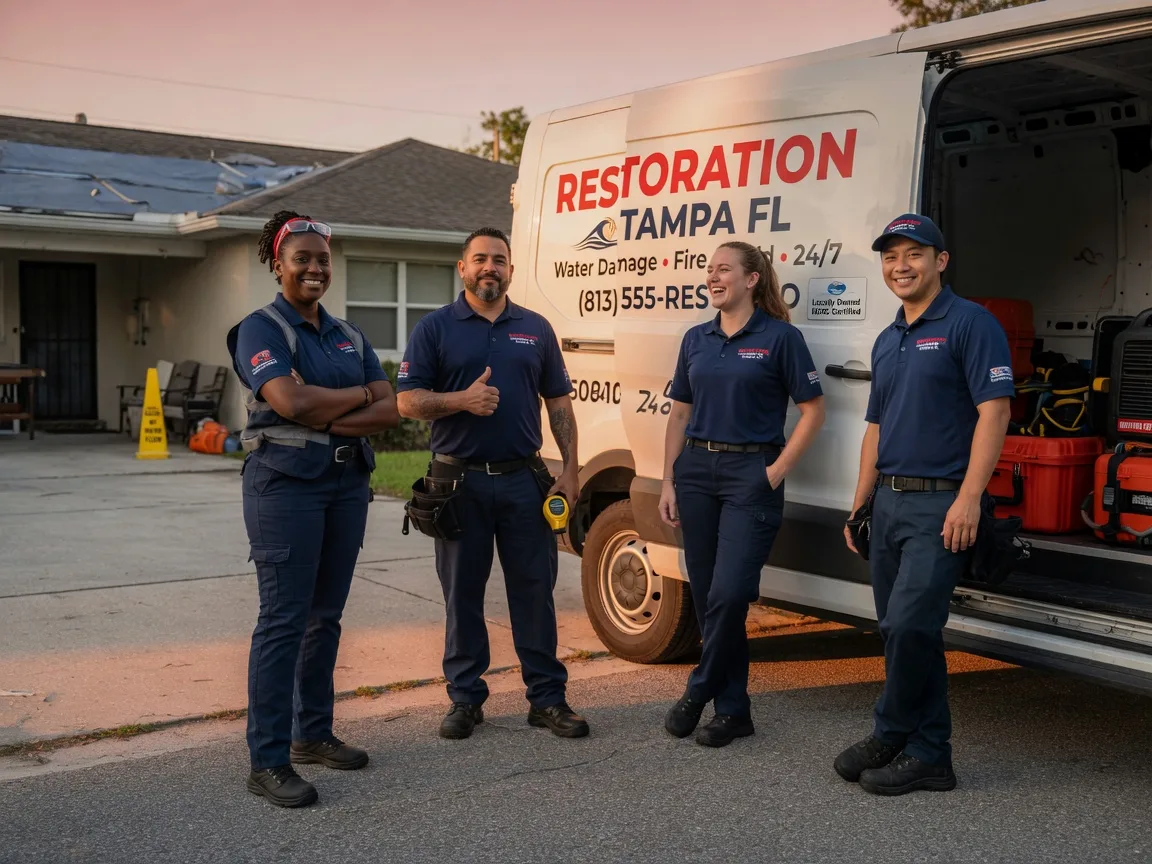 Water Damage Restoration company in Hinesville, GA